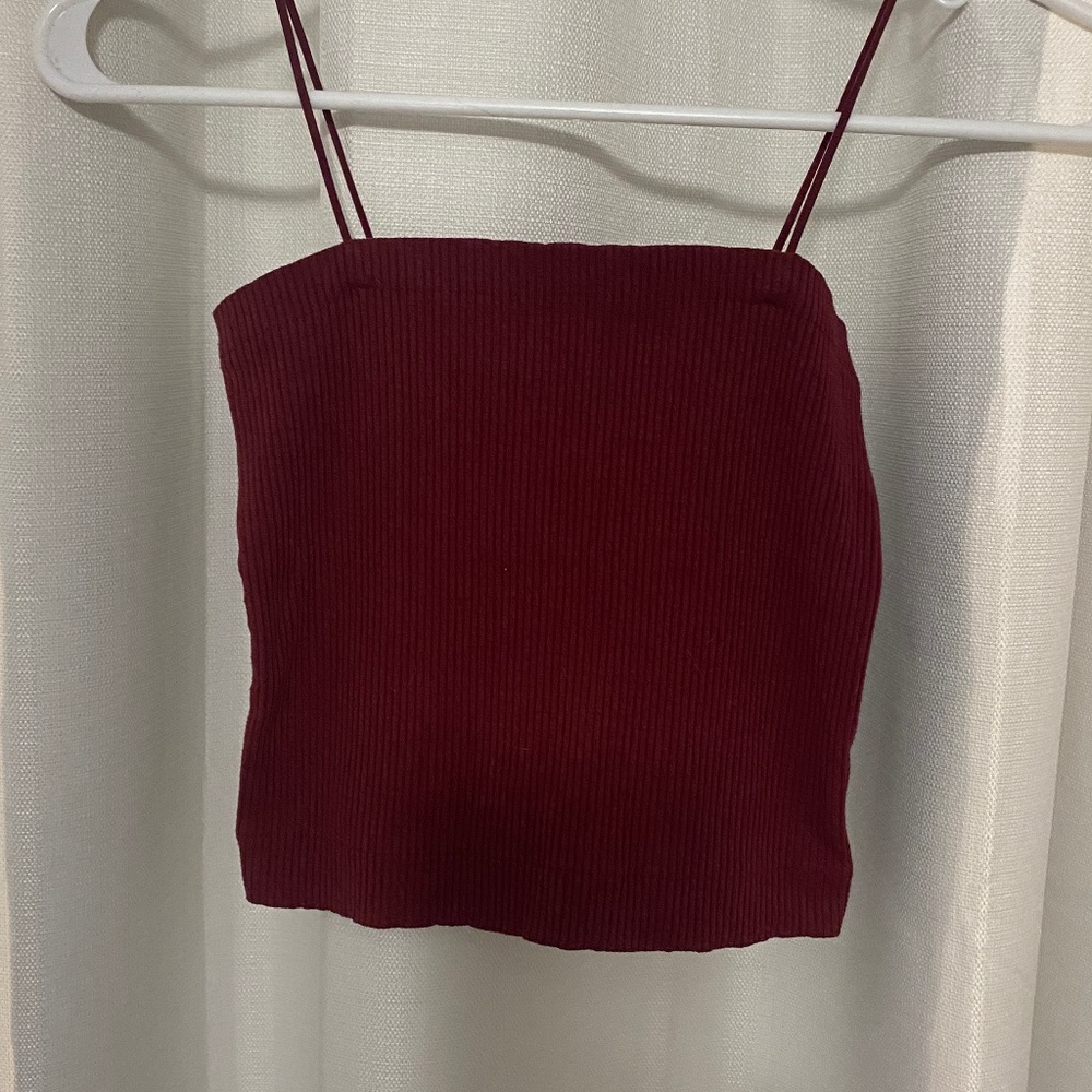 american eagle cropped tank